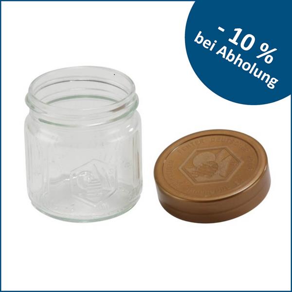 Imkerbund Glas (DIB) 250 g mit Deckel