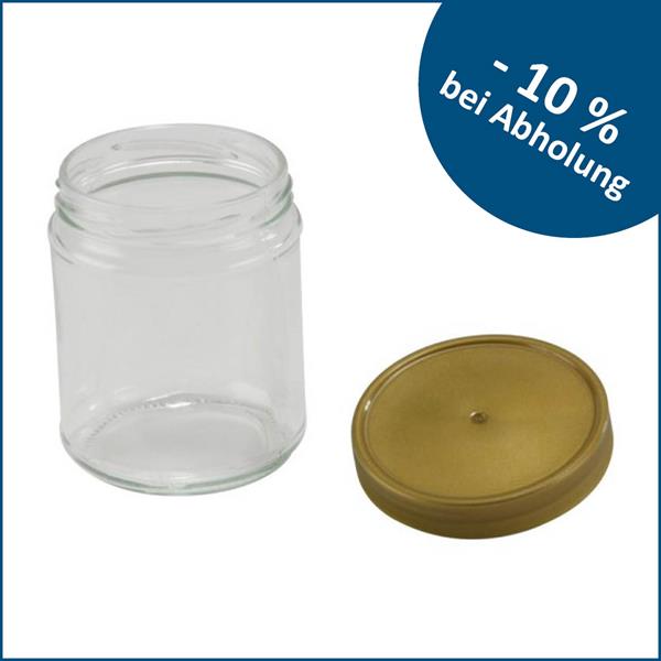 Honigglas neutral 250 g mit Deckel