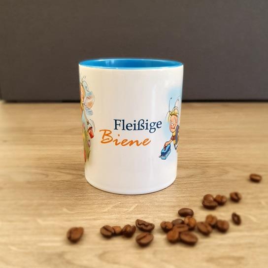 Keramik Tasse "Fleißige Biene"