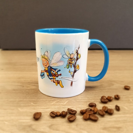 Keramik Tasse "Fleißige Biene"