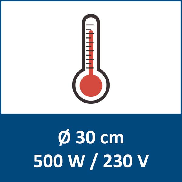 Bodenheizung (bis Ø 30 cm)