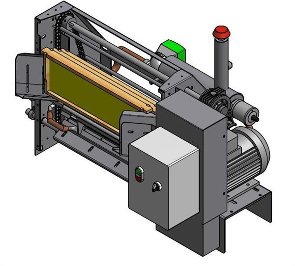 Entdecklungsmaschine WT1 mit Wabenrutsche