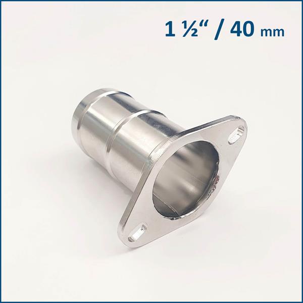 Schlauchadapter DN40 mit QH-Flansch 1 1/2" | 40mm